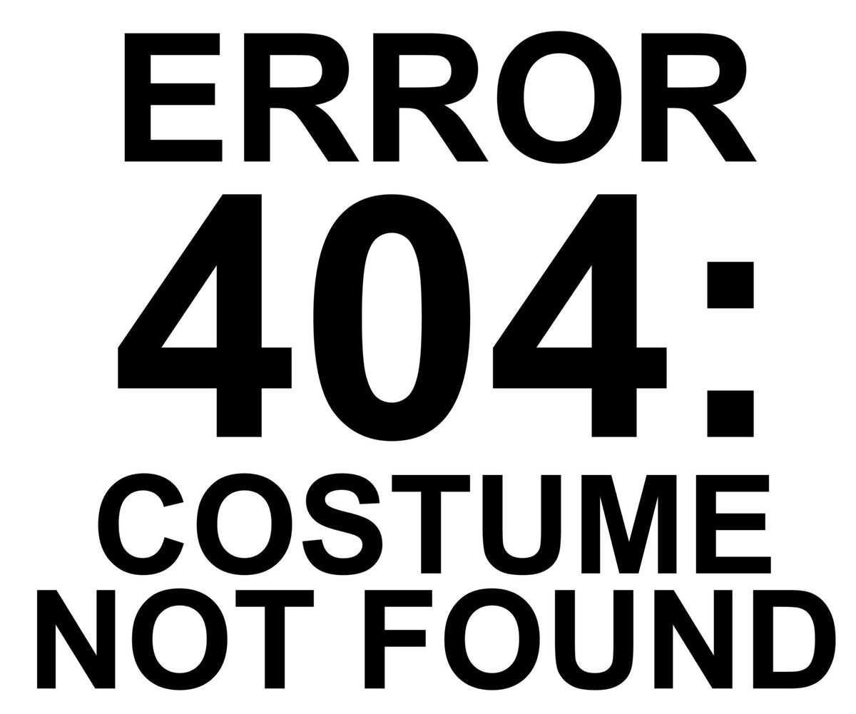 We Needed A Costume?