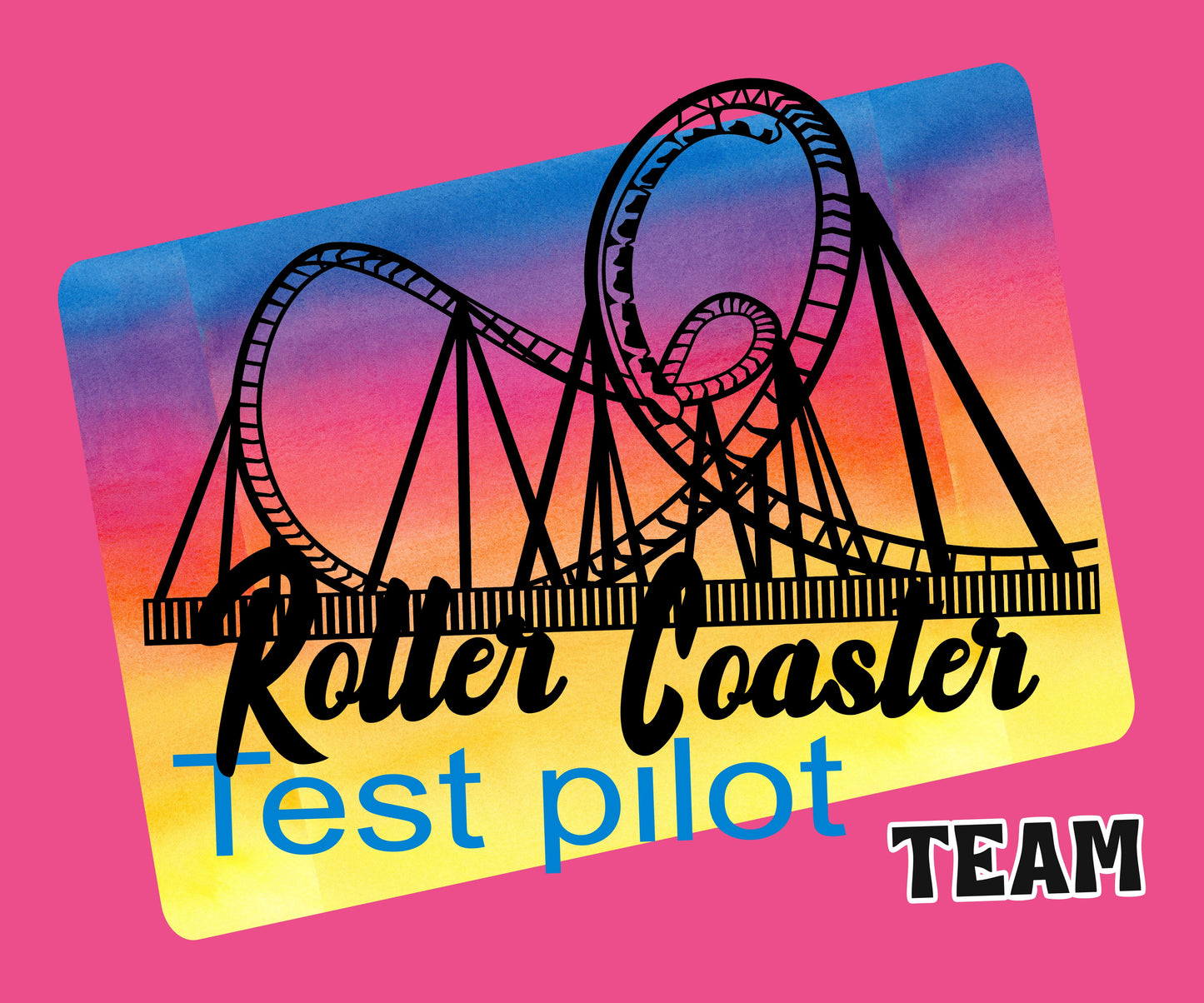Roller Coaster Test Pilot Team